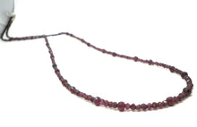 Load image into Gallery viewer, Necklace ByKila with garnet and sterling silver clasp (925)
