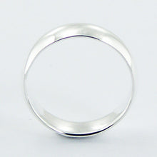 Load image into Gallery viewer, Ring in 6 mm plain sterling silver (925)
