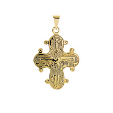 Load image into Gallery viewer, Lund Cph, Dagmarkor&#39;s 20x17 mm pendant in 8 kt. gold (333)
