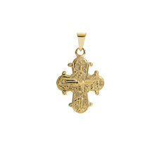 Load image into Gallery viewer, Lund Cph, Dagmarkor&#39;s 16x13 mm pendant in 8 kt. gold (333)
