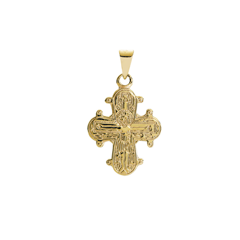 Lund Cph, Dagmarkor's 16x13 mm pendant in 8 kt. gold (333)