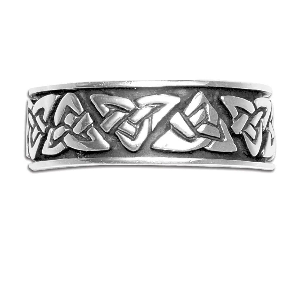 Ring with trinity in sterling silver (925)